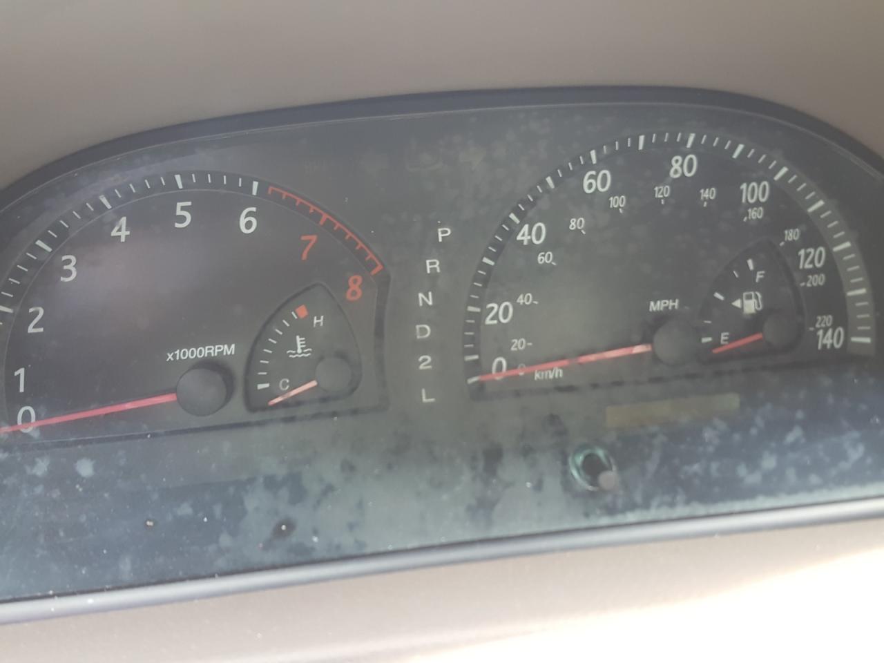 Photo 8 from auction – 2002 TOYOTA CAMRY LE with VIN JTDBE32K520003022