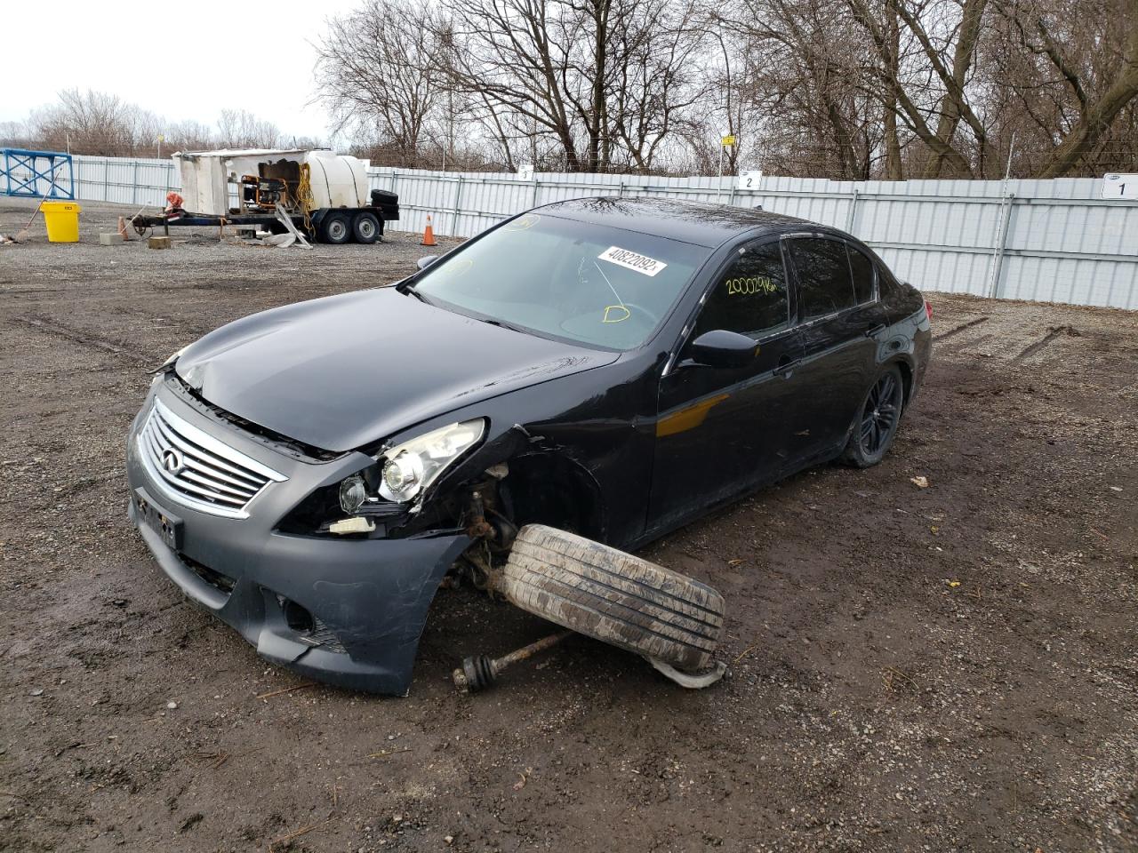 Photo 2 from auction – 2011 INFINITI G25 with VIN JN1DV6AR7BM652809