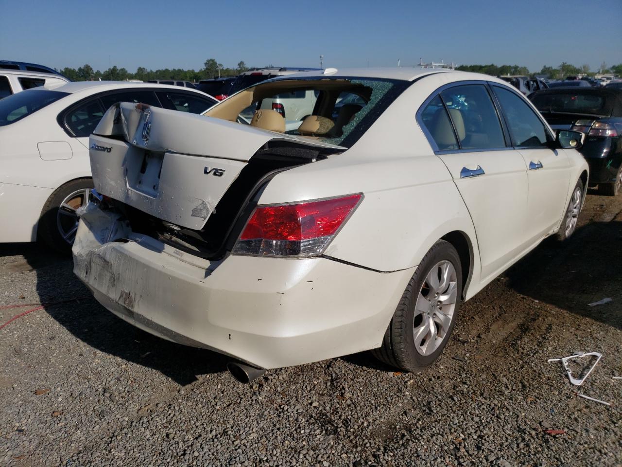 Photo 4 from auction – 2008 HONDA ACCORD EXL with VIN 1HGCP368X8A049947
