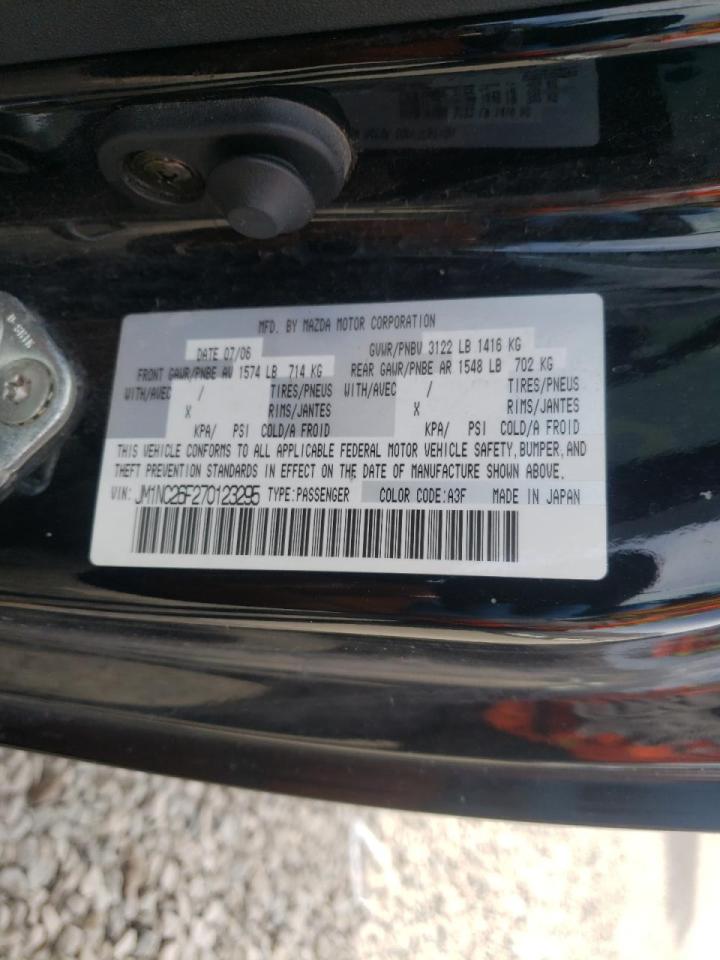 Photo 10 from auction – 2007 MAZDA MX-5 MIATA with VIN JM1NC26F270123295
