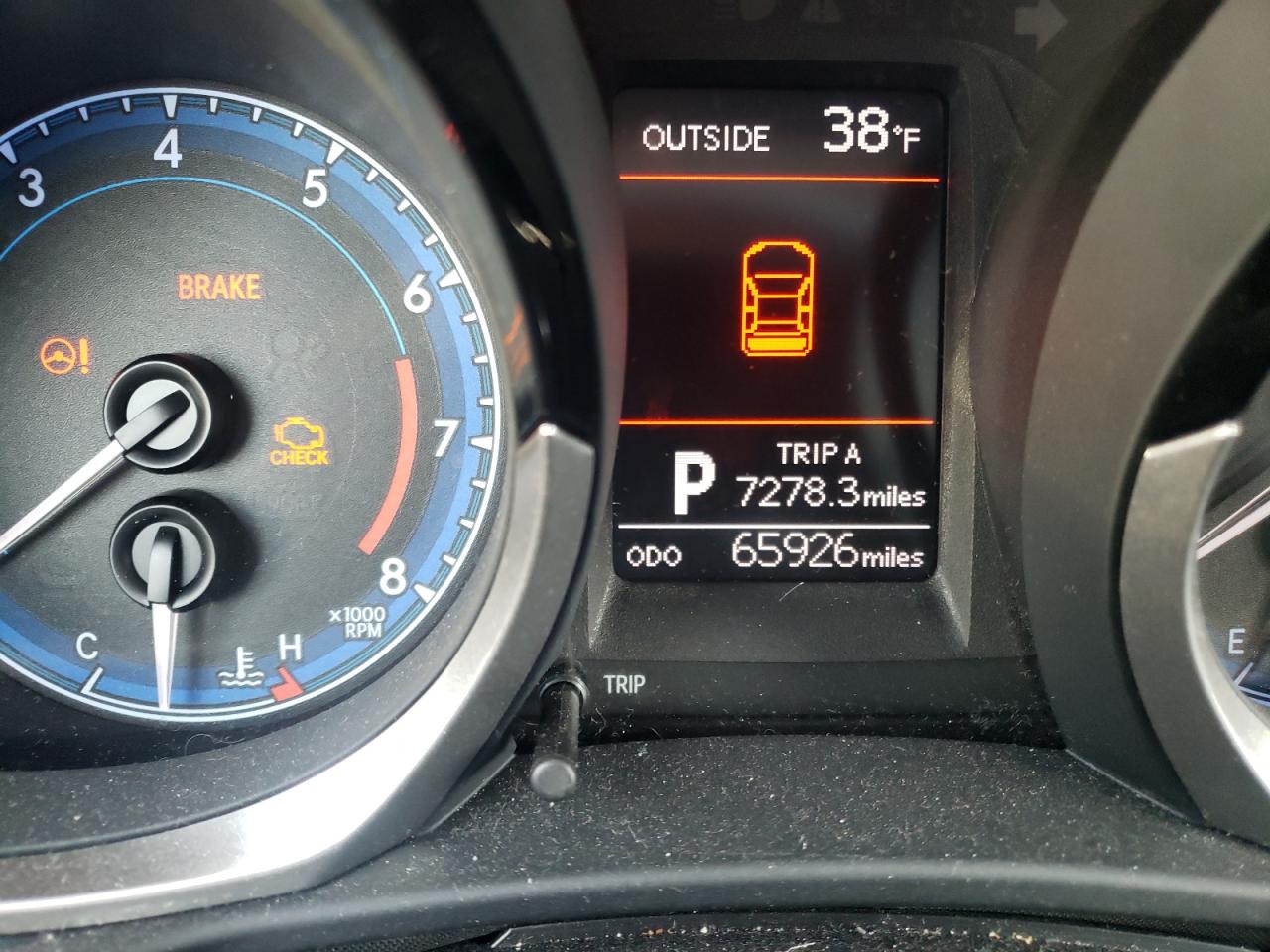 Photo 8 from auction – 2015 TOYOTA COROLLA L with VIN 2T1BURHE1FC357025