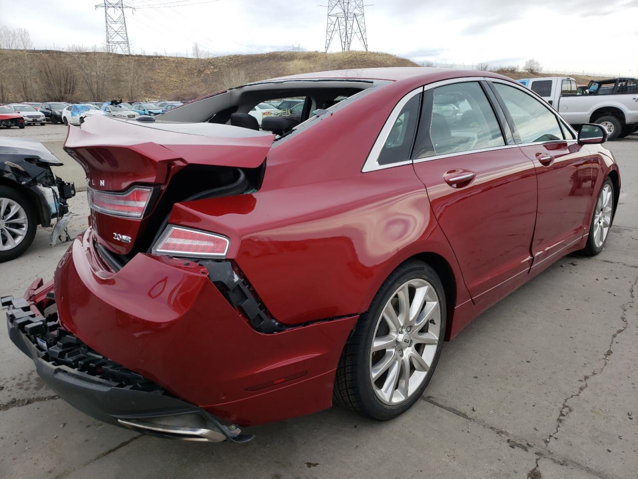 Zdjęcie 4 z aukcji – 2014 LINCOLN MKZ z VIN 3LN6L2J91ER829642