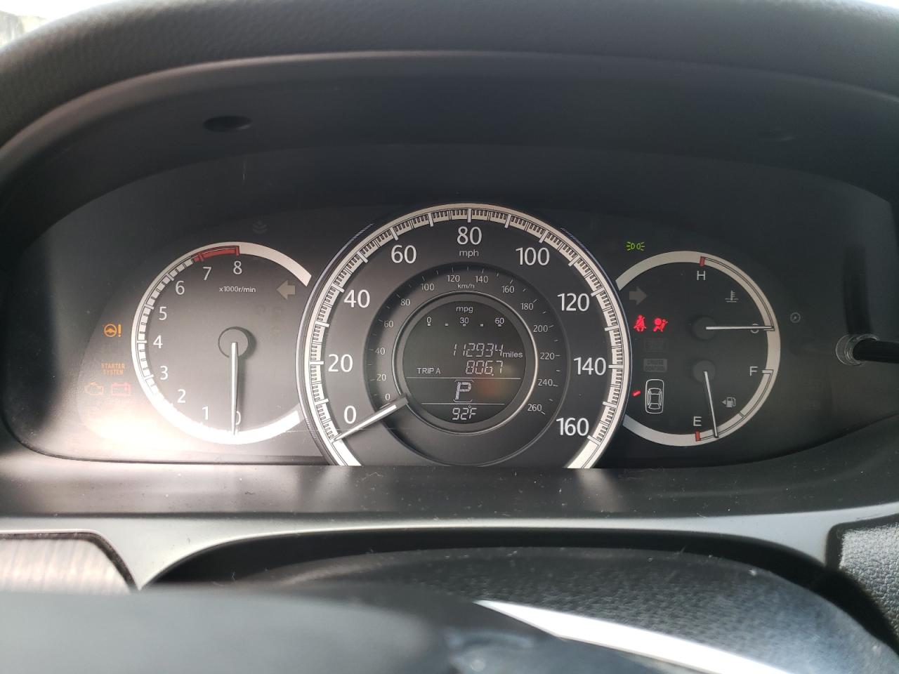 Photo 8 from auction – 2013 HONDA ACCORD EXL with VIN 1HGCR2F85DA020287