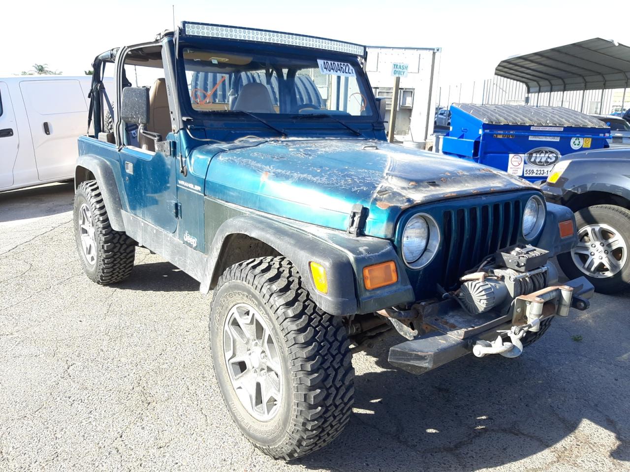 JEEP CHEROKEE S 1997 with VIN 1J4FJ68S7VL515285 - Photo from auction