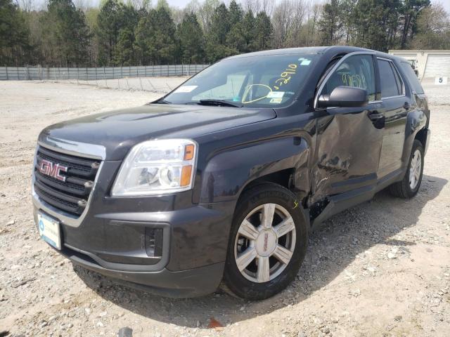 Photo 2 from auction – 2016 GMC TERRAIN SL with VIN 2GKALMEK6G6282910