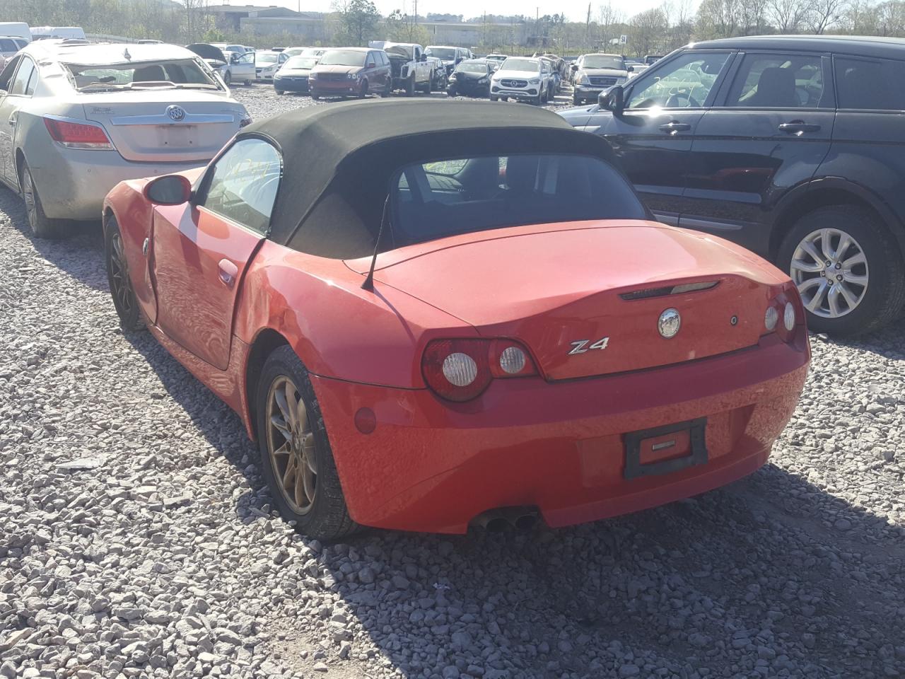 Photo 3 from auction – 2005 BMW Z4 2.5 with VIN 4USBT33515LS57886