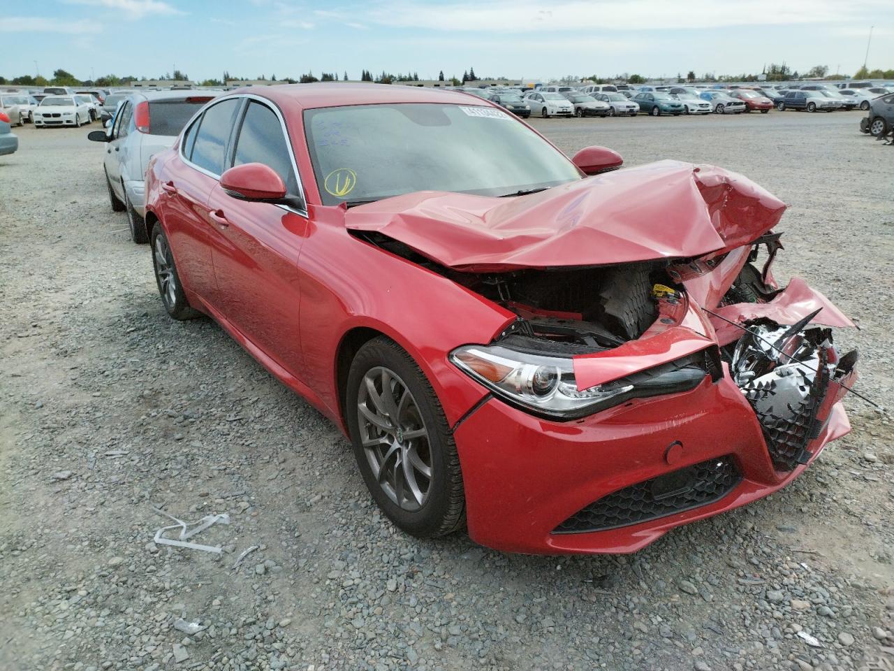 ALFA ROMEO GIULIA 2018 with VIN ZARFAEBN1J7564140 - Photo from auction
