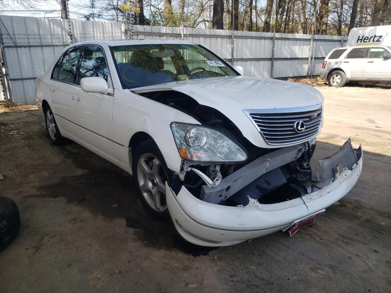 LEXUS LS 430 2004 with VIN JTHBN36F340164449 - Photo from auction