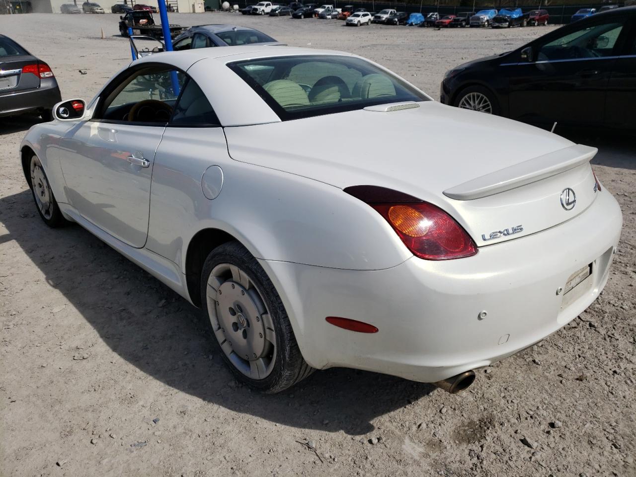 Photo 3 from auction – 2003 LEXUS SC 430 with VIN JTHFN48Y230047286