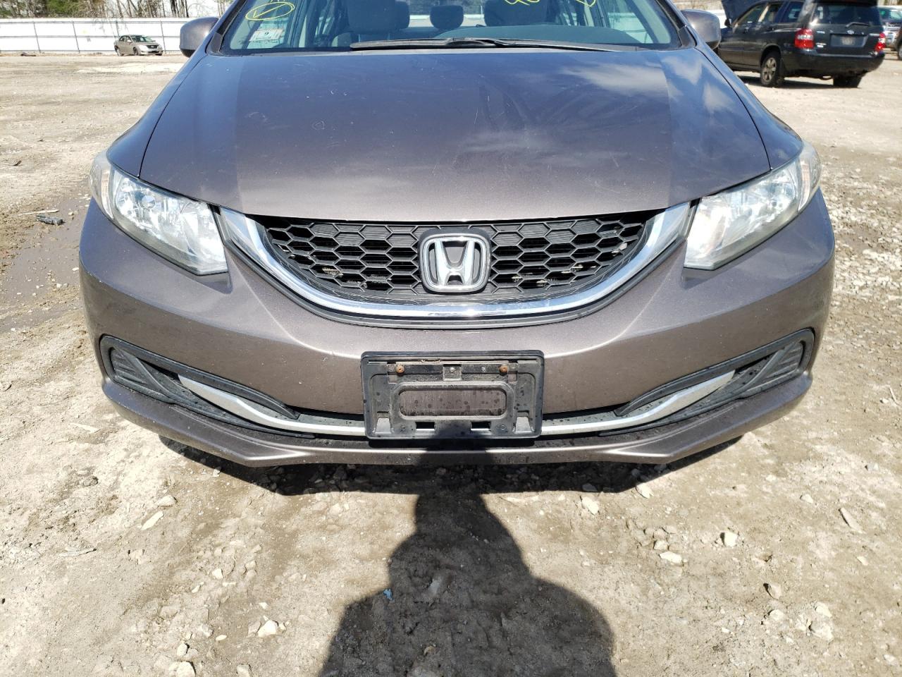 Photo 9 from auction – 2013 HONDA CIVIC LX with VIN 2HGFB2F57DH572222
