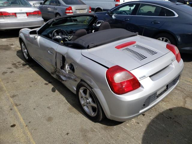 Photo 3 from auction – 2000 TOYOTA MR2 SPYDER with VIN JTDFR3209Y0017065