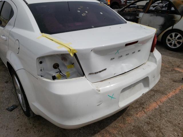 Photo 9 from auction – 2012 DODGE AVENGER with VIN 1C3CDZAB3CN147494