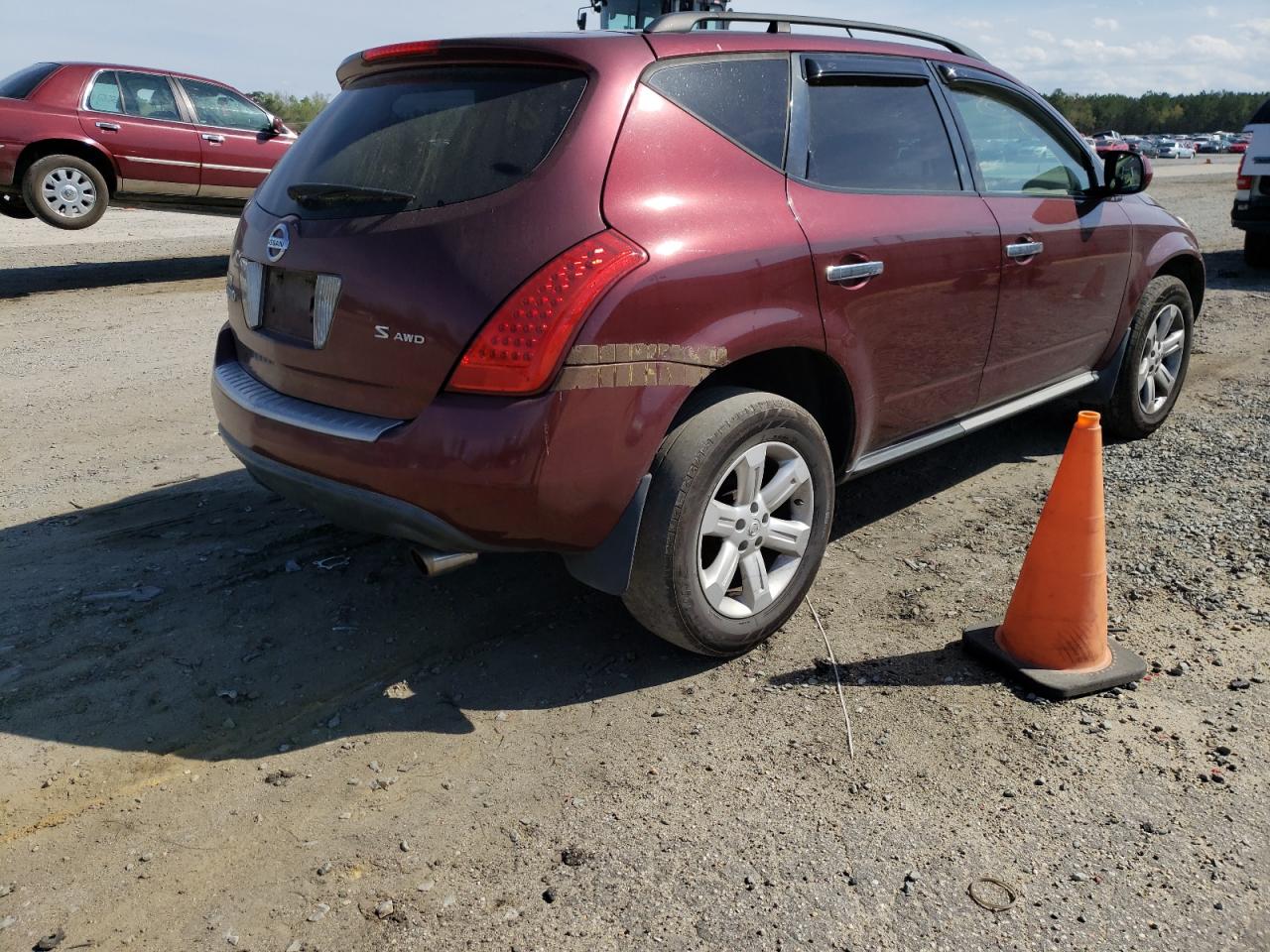 Photo 4 from auction – 2007 NISSAN MURANO SL with VIN JN8AZ08W77W614865