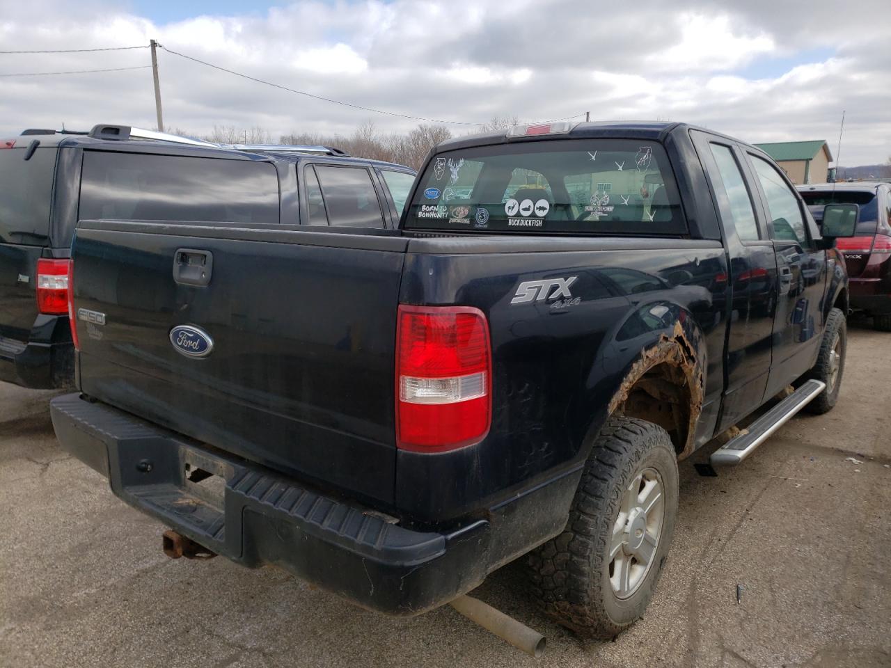 Photo 4 from auction – 2005 FORD F150 with VIN 1FTRX14W05FB08033