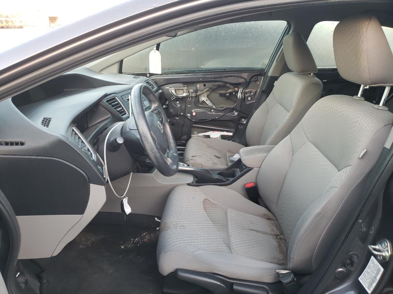 Photo 5 from auction – 2015 HONDA CIVIC LX with VIN 19XFB2F57FE001259