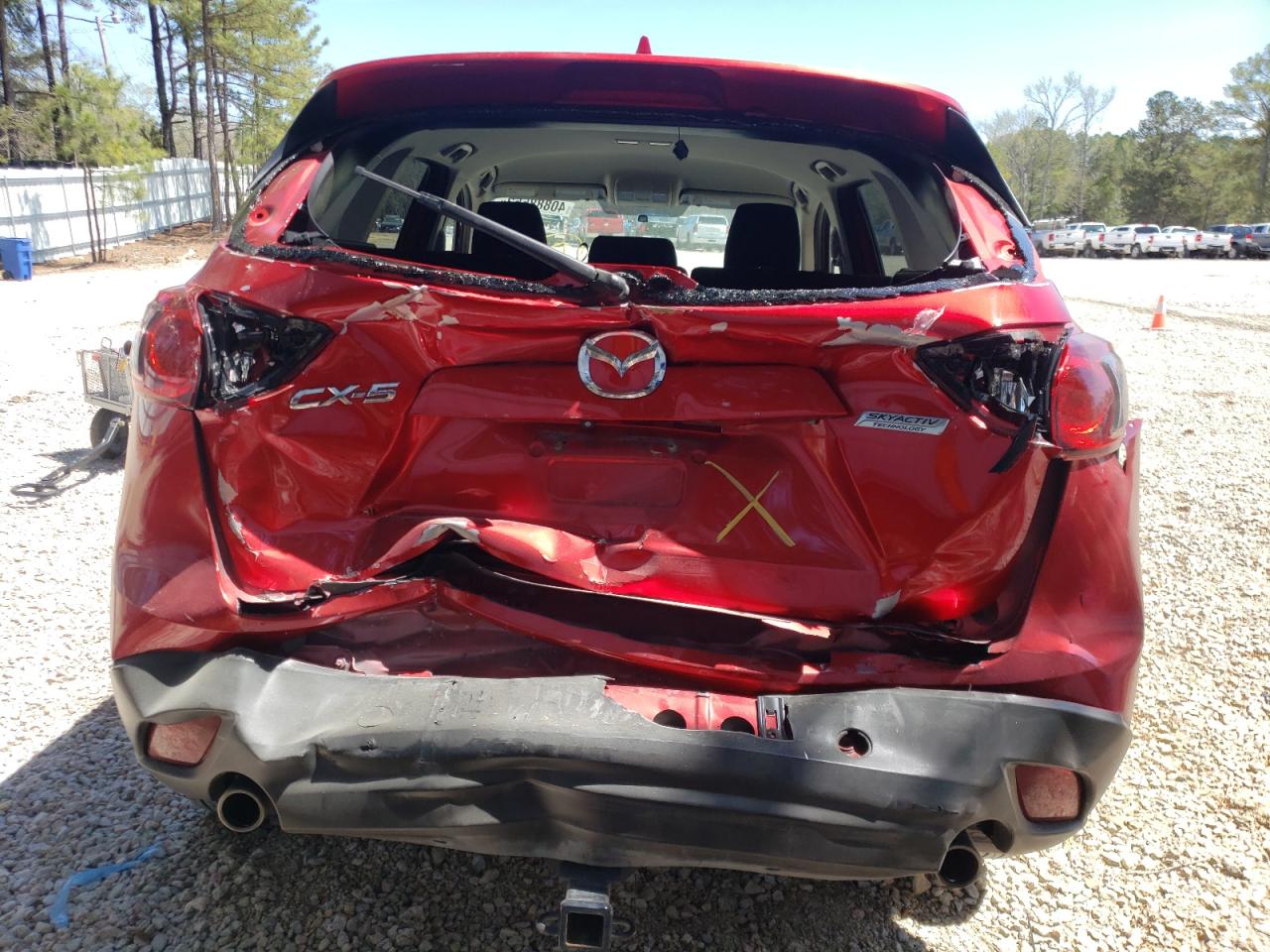 Photo 9 from auction – 2014 MAZDA CX-5 TOURI with VIN JM3KE2CY2E0388323