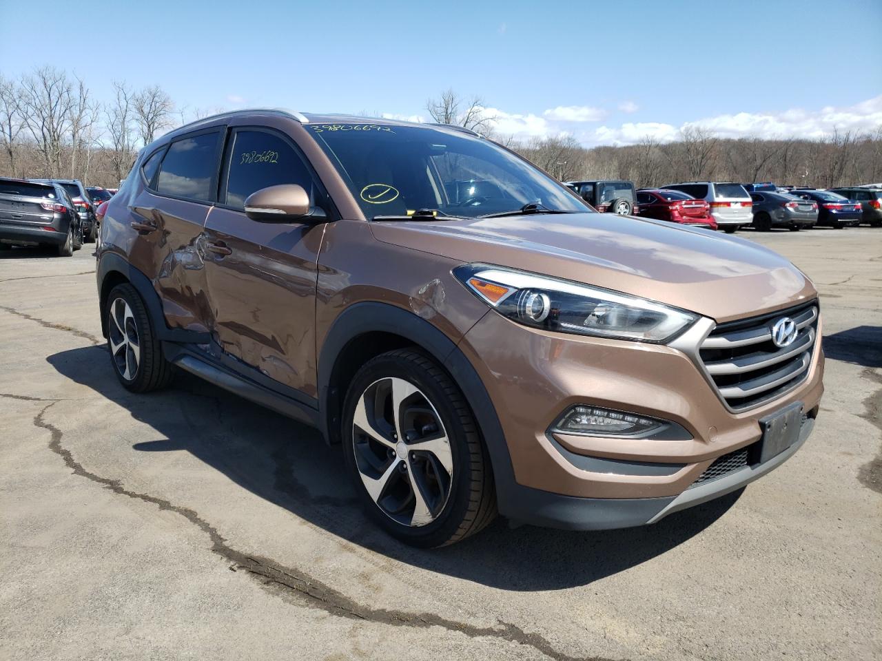 HYUNDAI TUCSON LIM 2016 with VIN KM8J3CA28GU160560 - Photo from auction