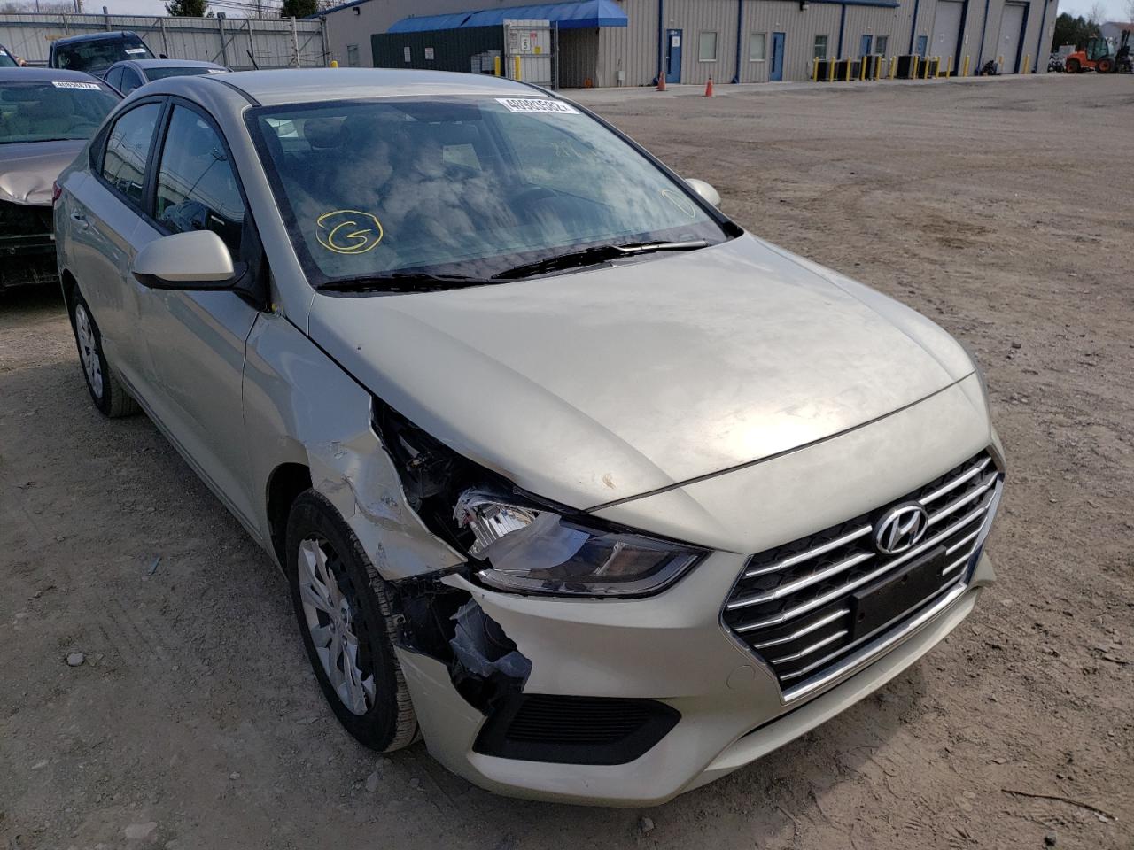 HYUNDAI ACCENT SE 2019 with VIN 3KPC24A32KE063005 - Photo from auction