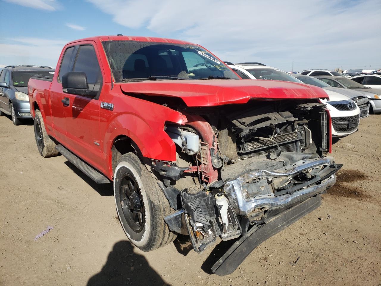 FORD F150 SUPER 2015 with VIN 1FTEX1EP9FFC64742 - Photo from auction