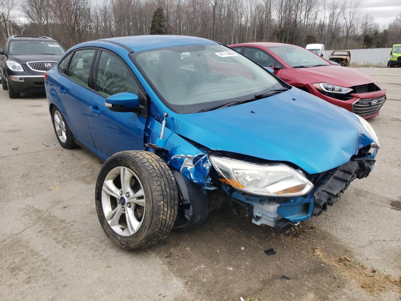 FORD FOCUS SE 2014 with VIN 1FADP3F25EL450195 - Photo from auction