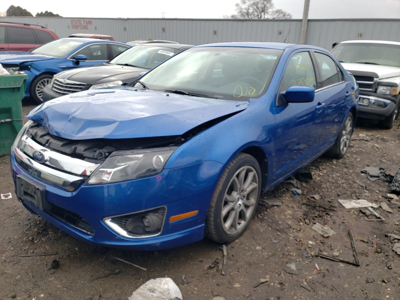 Photo 2 from auction – 2011 FORD FUSION SE with VIN 3FAHP0HA2BR341162