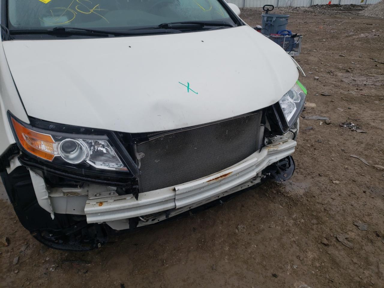 Photo 9 from auction – 2015 HONDA ODYSSEY EX with VIN 5FNRL5H69FB107434