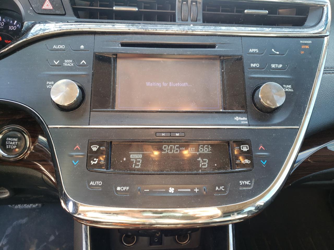 Photo 9 from auction – 2013 TOYOTA AVALON BAS with VIN 4T1BK1EBXDU075172