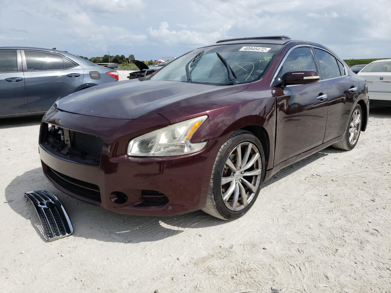 Photo 2 from auction – 2014 NISSAN MAXIMA S with VIN 1N4AA5AP0EC467022