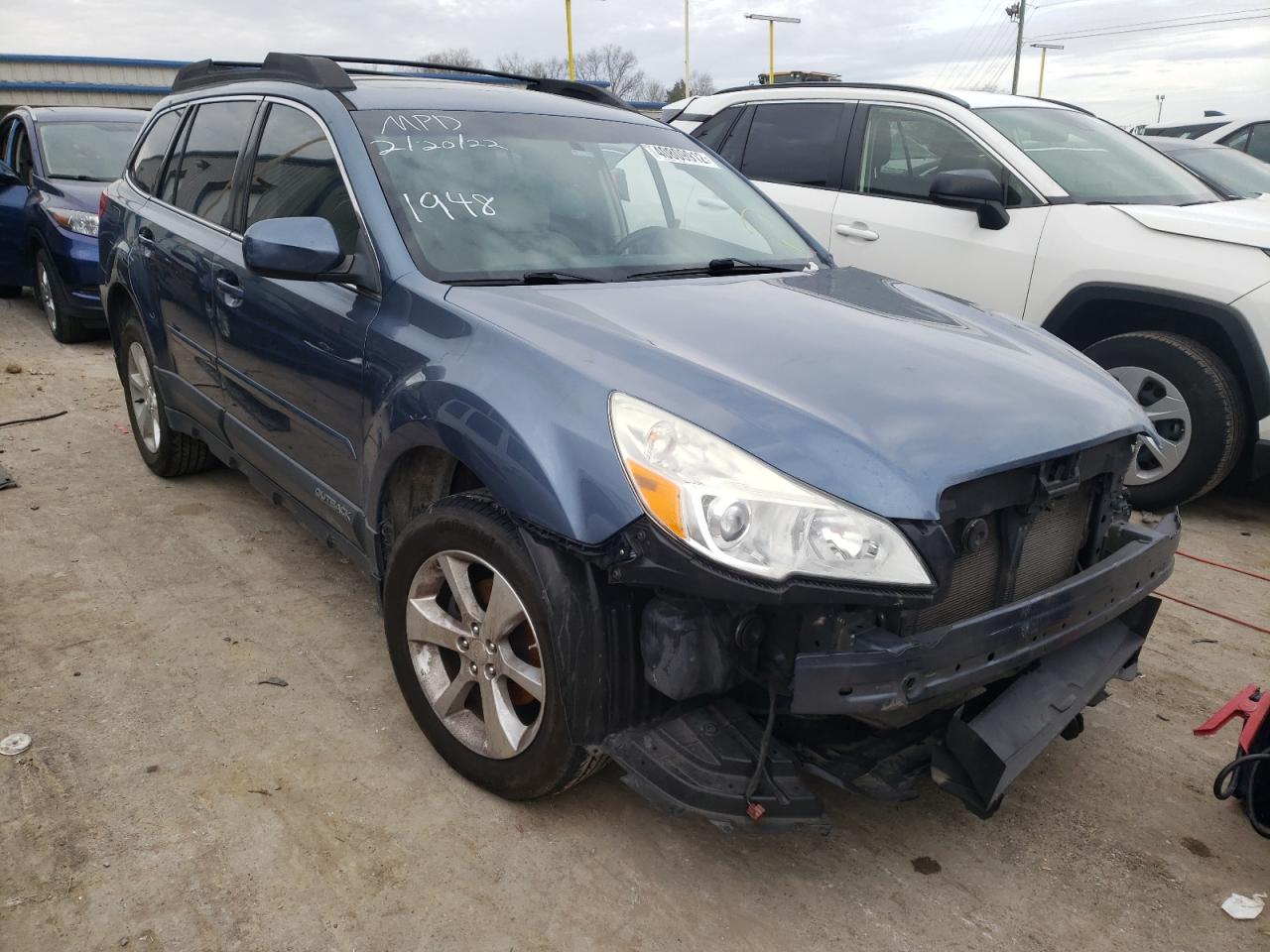 SUBARU OUTBACK 2. 2013 with VIN 4S4BRCLC4D3321948 - Photo from auction