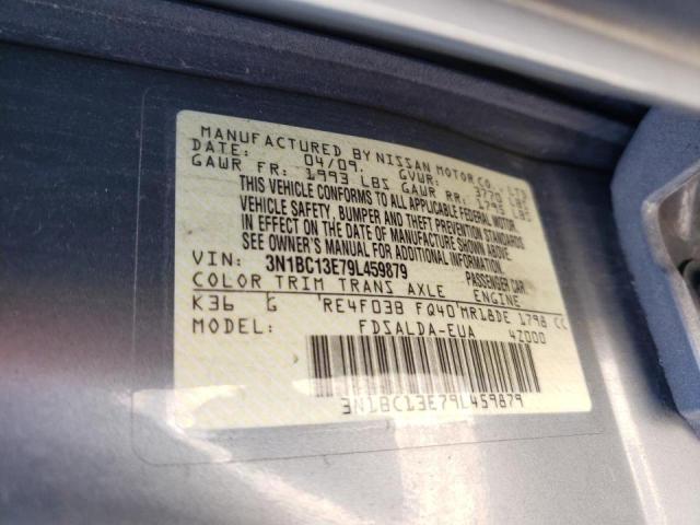Photo 10 from auction – 2009 NISSAN VERSA S with VIN 3N1BC13E79L459879