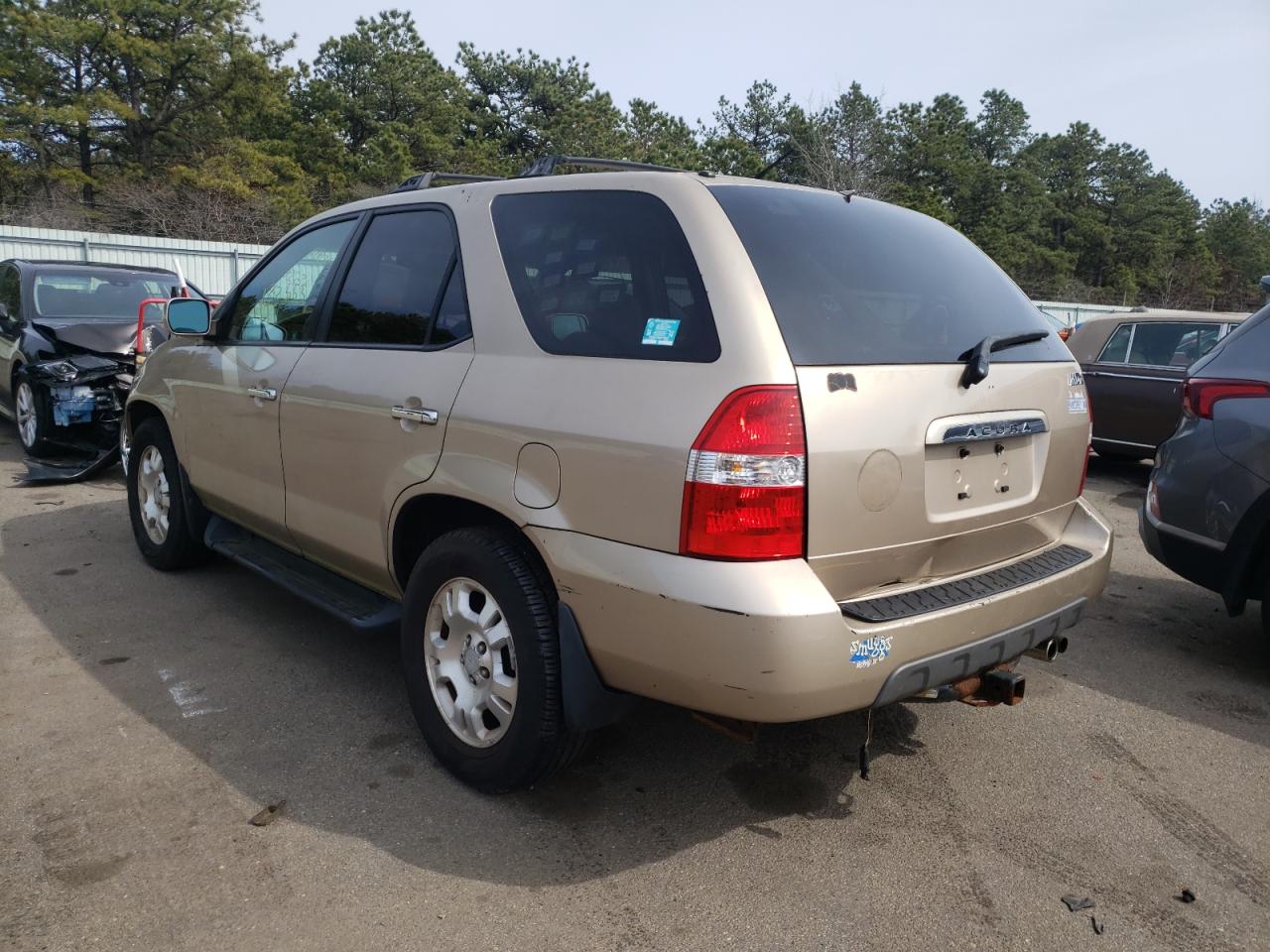 Photo 3 from auction – 2002 ACURA MDX with VIN 2HNYD18212H538539