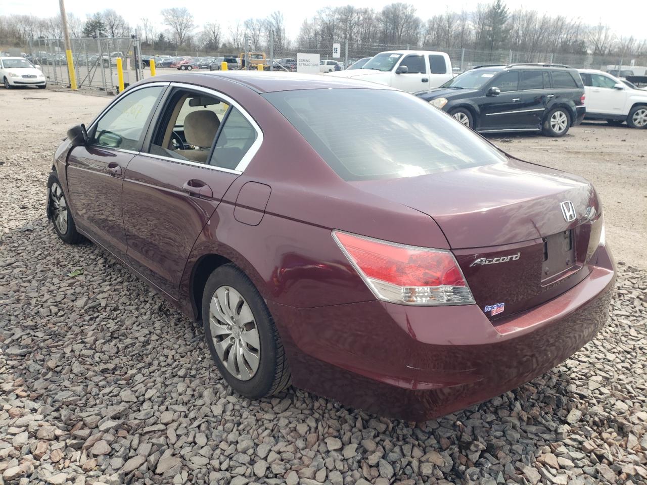 Photo 3 from auction – 2010 HONDA ACCORD LX with VIN 1HGCP2F30AA078927
