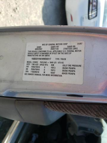 Photo 10 from auction – 1997 ISUZU HOMBRE with VIN 1GGCS1942V8656517