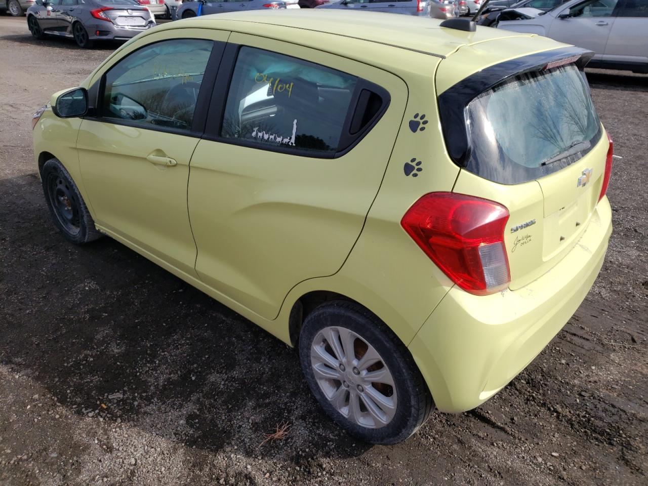 Photo 3 from auction – 2017 CHEVROLET SPARK 1LT with VIN KL8CD6SA7HC818838