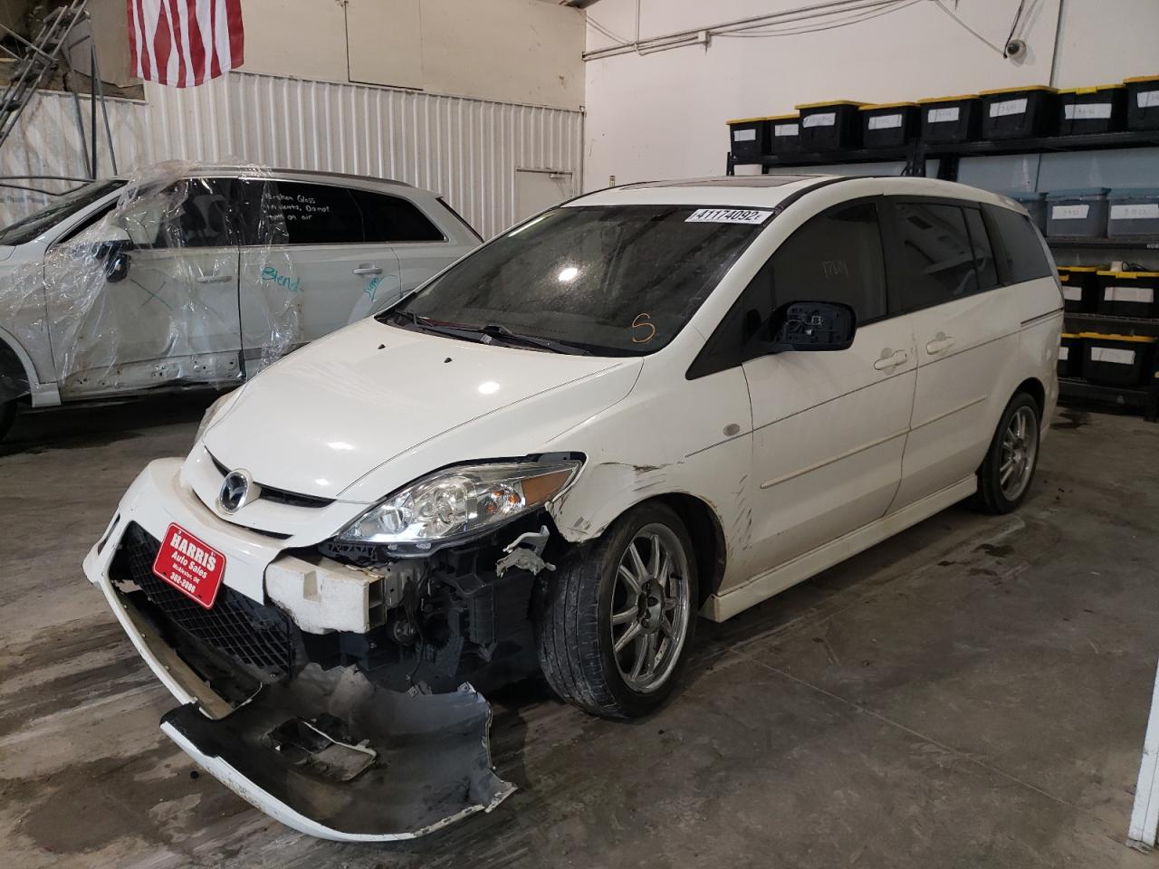 Photo 2 from auction – 2007 MAZDA 5 with VIN JM1CR29L470147363