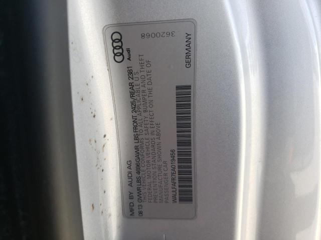 Photo 10 from auction – 2014 AUDI A5 PREMIUM with VIN WAULFAFR7EA019456