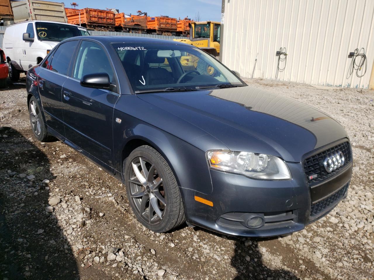 AUDI A4 2.0T QU 2008 with VIN WAUDF78E68A051448 - Photo from auction