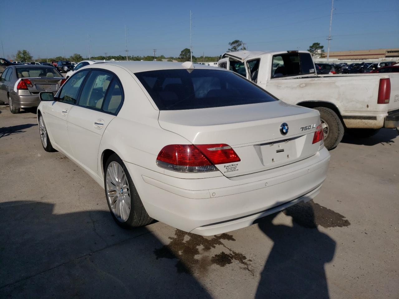 Photo 3 from auction – 2008 BMW 750 LI with VIN WBAHN835X8DT86681