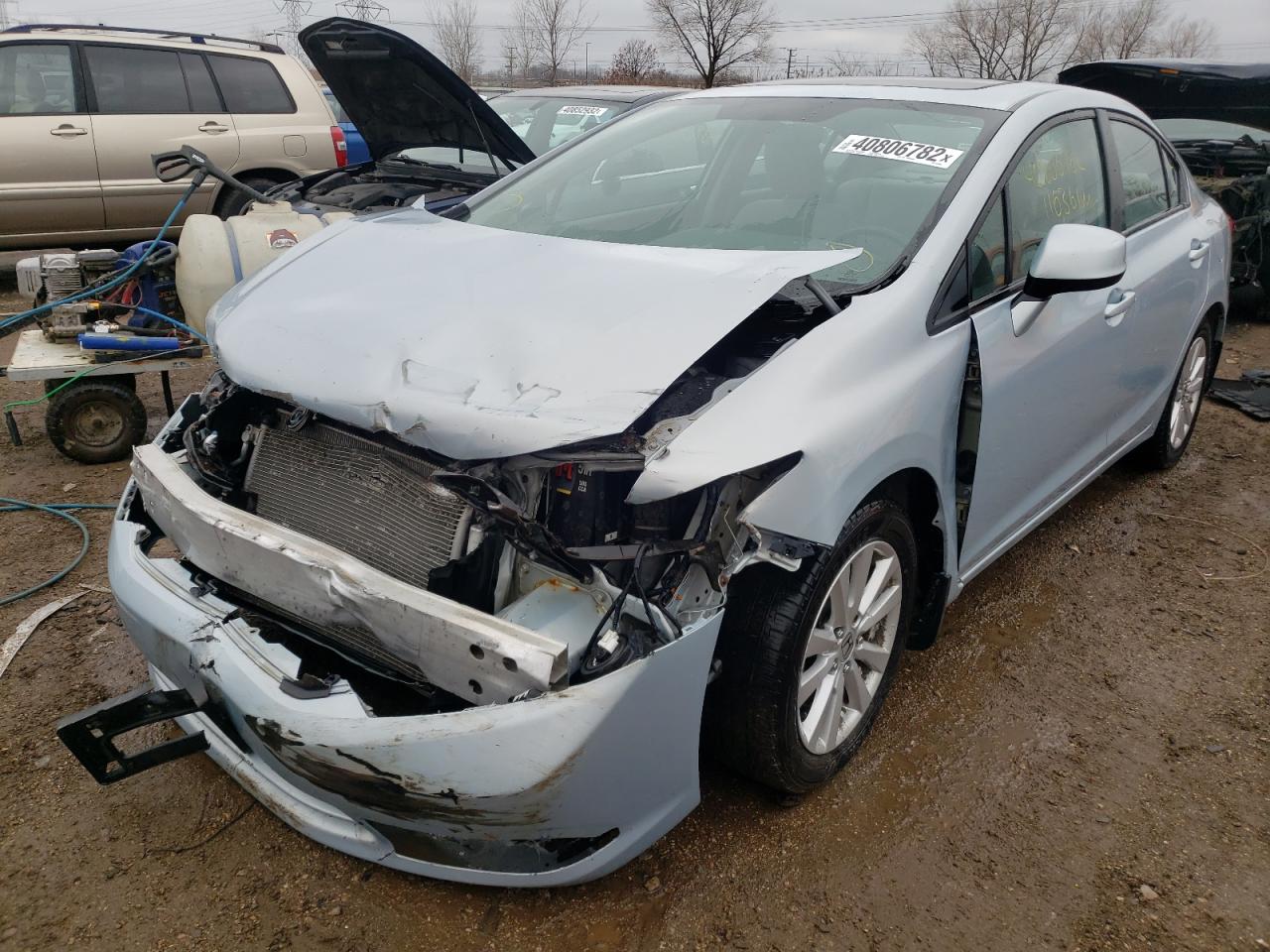 Photo 2 from auction – 2012 HONDA CIVIC EX with VIN 2HGFB2F80CH536803