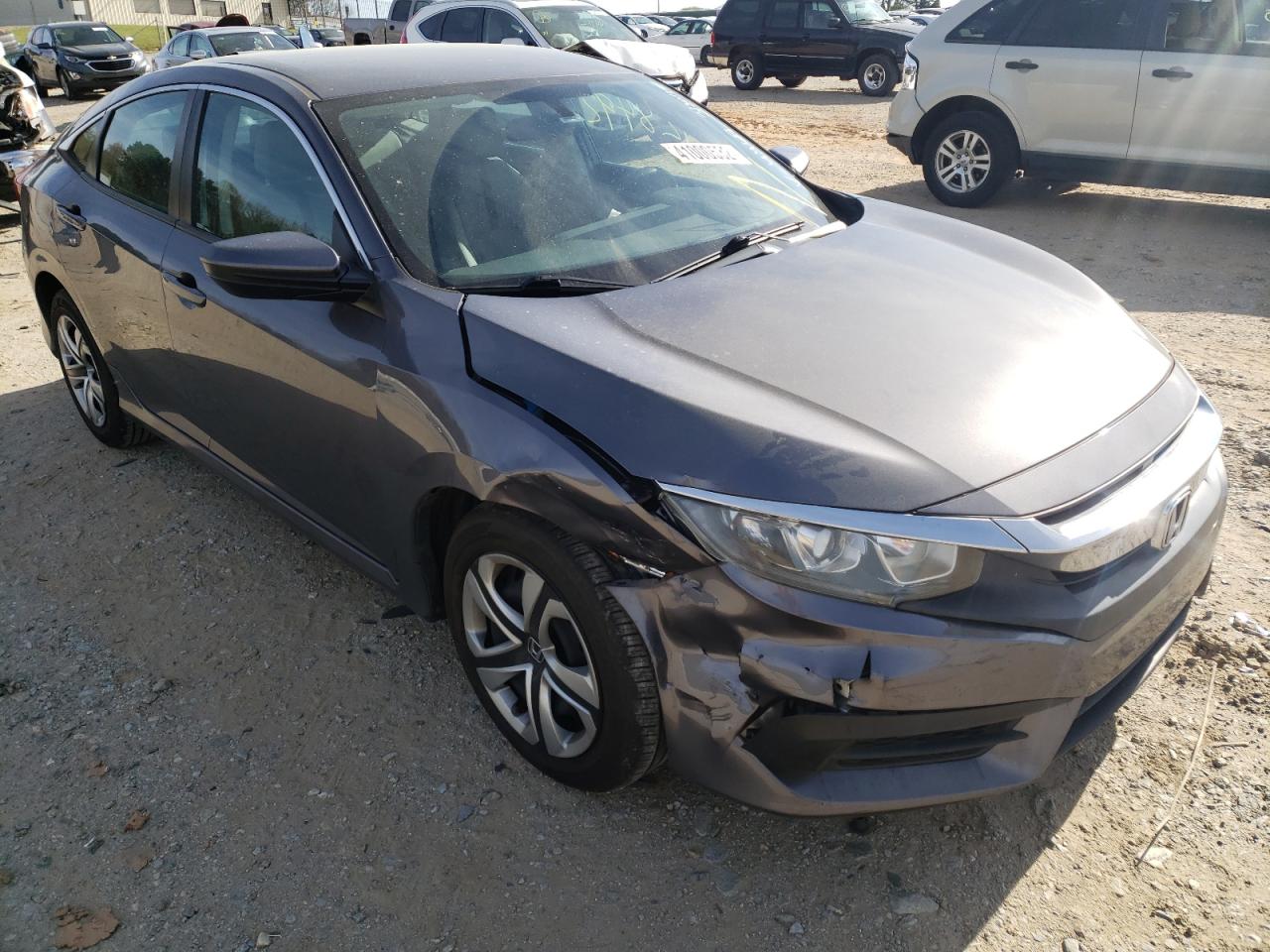 HONDA CIVIC LX 2016 with VIN 19XFC2F52GE004469 - Photo from auction