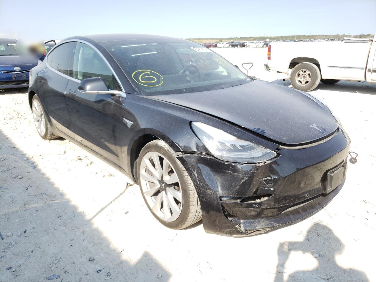 TESLA MODEL 3 2018 with VIN 5YJ3E1EB2JF109352 - Photo from auction