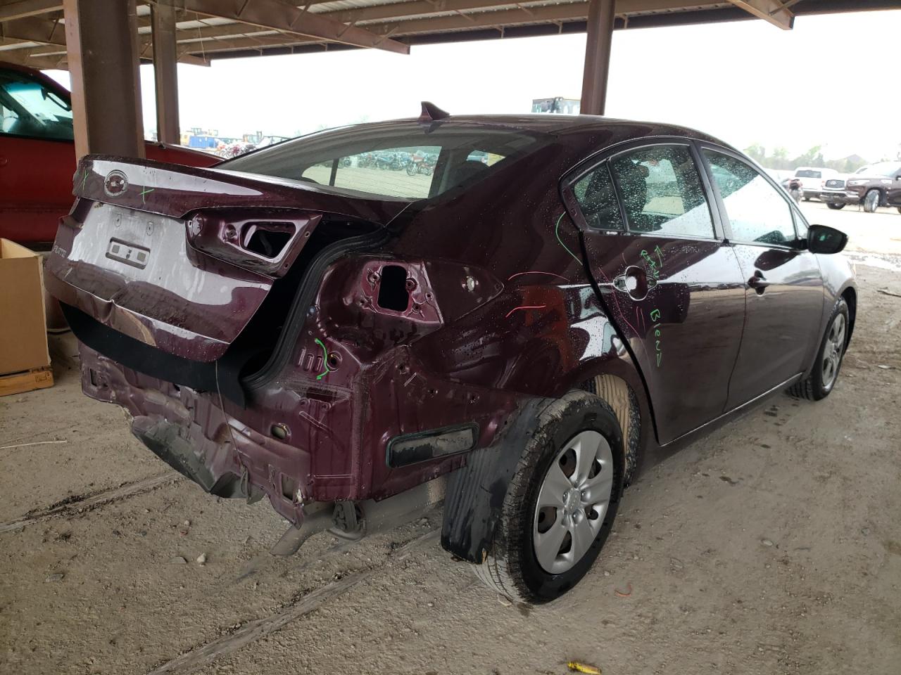 Photo 4 from auction – 2017 KIA FORTE LX with VIN 3KPFK4A74HE028135