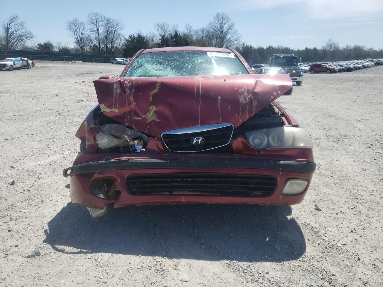 Photo 9 from auction – 2003 HYUNDAI ELANTRA with VIN KMHDN55D83U095458