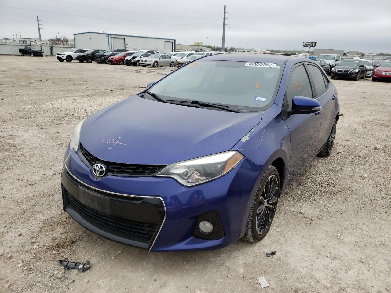 Photo 2 from auction – 2014 TOYOTA COROLLA L with VIN 5YFBURHE7EP170161
