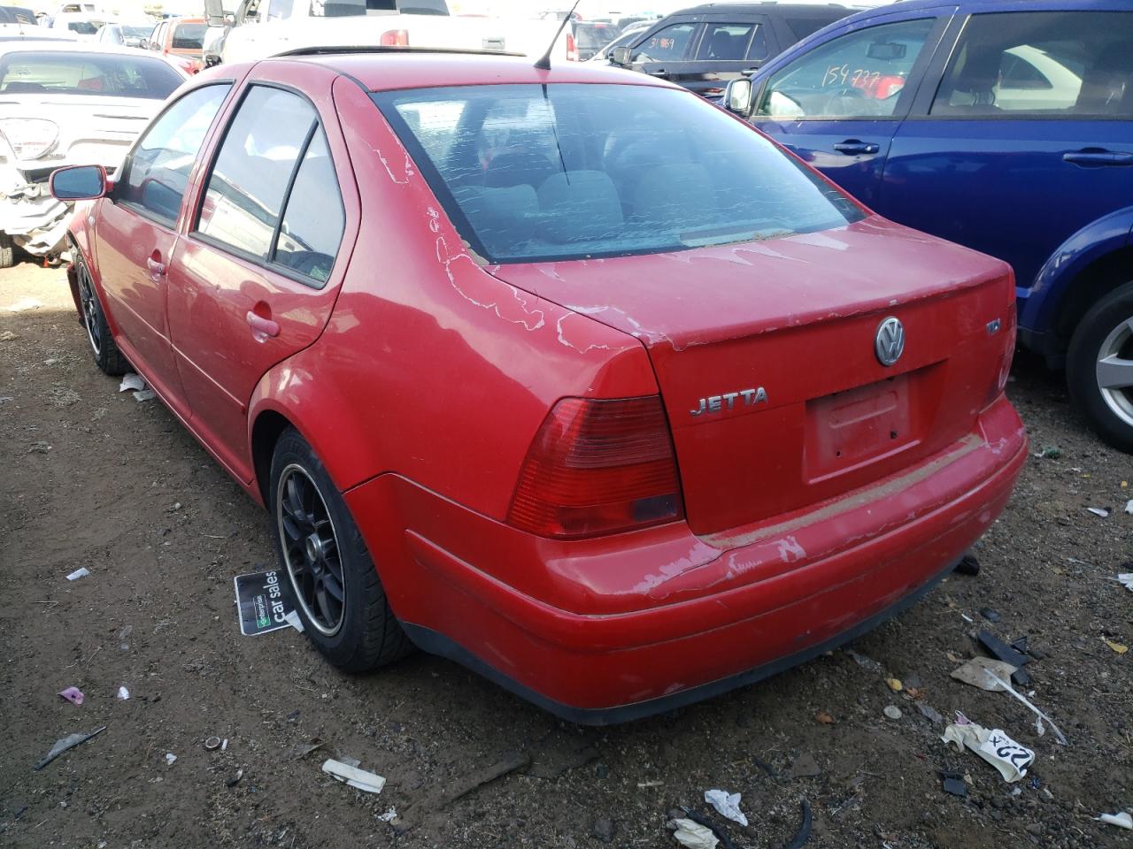 Photo 3 from auction – 2001 VOLKSWAGEN JETTA GLS with VIN 3VWSP29M31M016033
