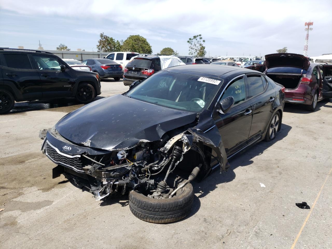 Photo 2 from auction – 2012 KIA OPTIMA HYB with VIN KNAGM4AD7C5034341