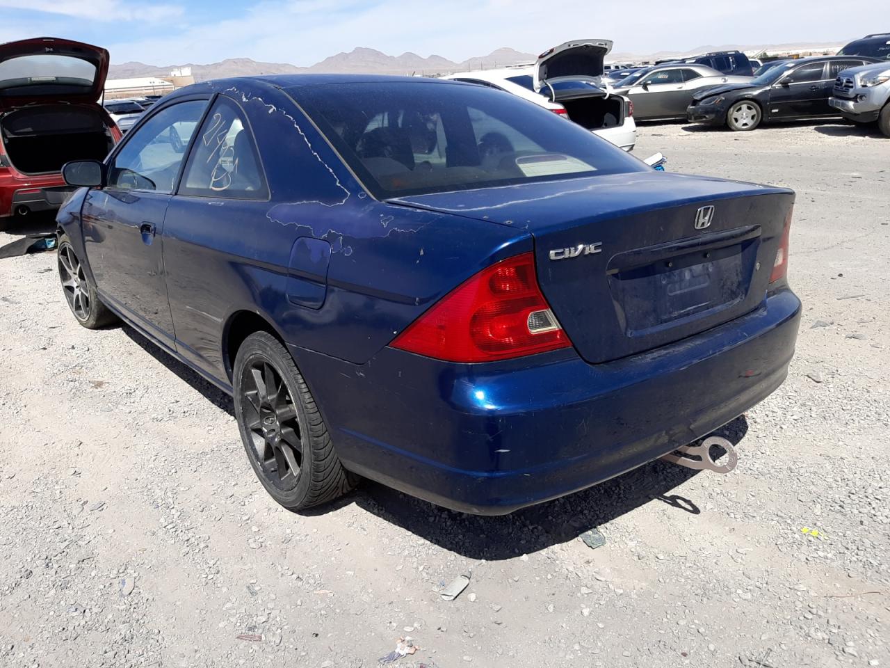 Photo 3 from auction – 2001 HONDA CIVIC SI with VIN 1HGEM22921L007339