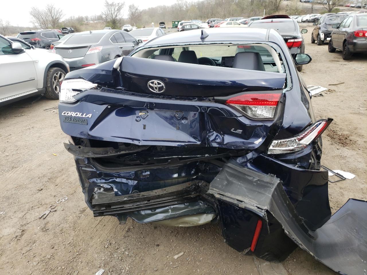 Photo 9 from auction – 2020 TOYOTA COROLLA LE with VIN 5YFEPRAEXLP061866