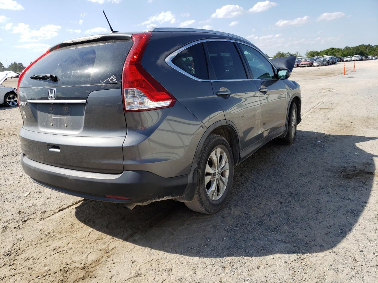 Photo 4 from auction – 2013 HONDA CR-V EXL with VIN 5J6RM3H72DL030386