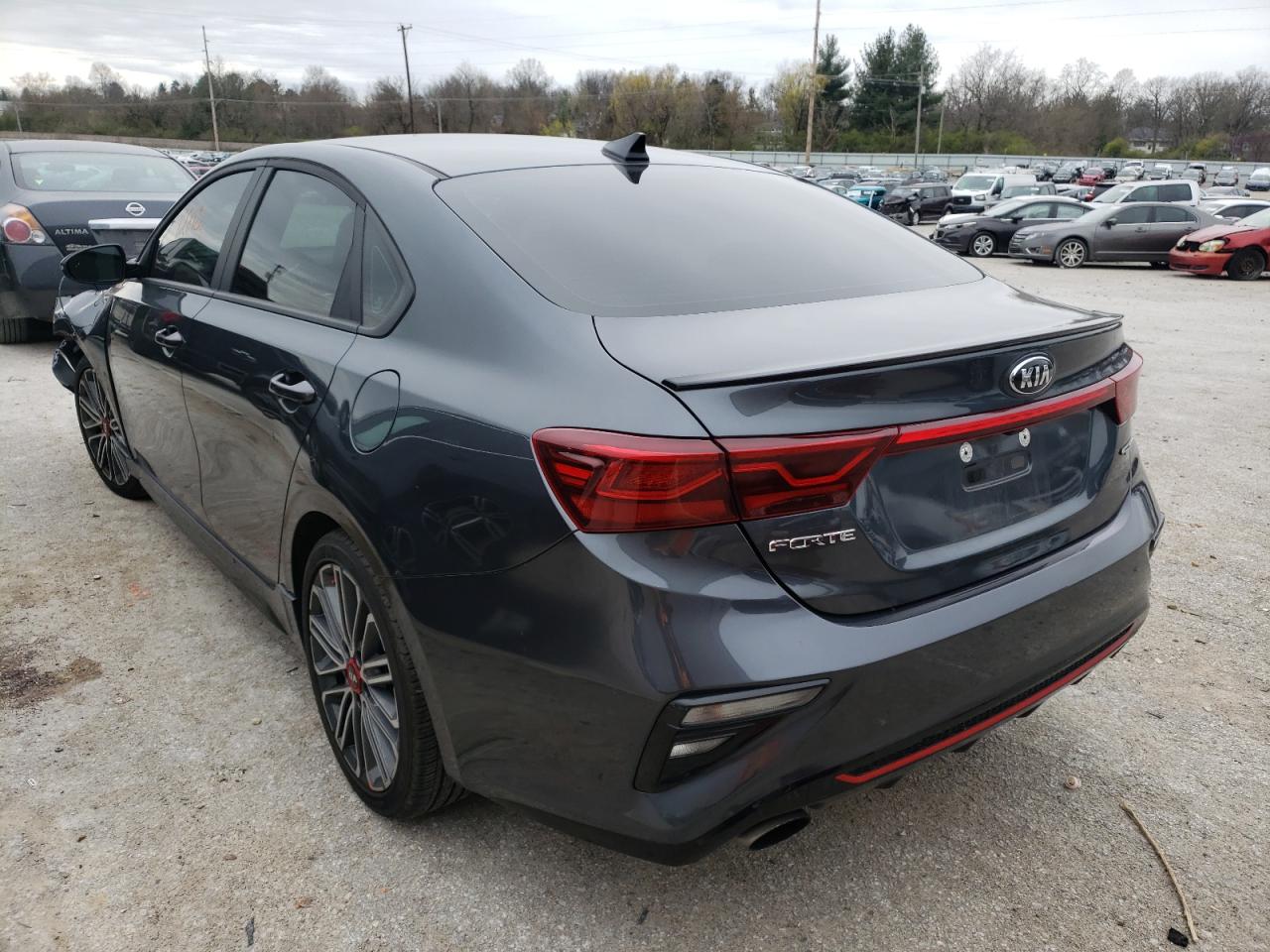 Photo 3 from auction – 2021 KIA FORTE GT with VIN 3KPF44AC8ME396660